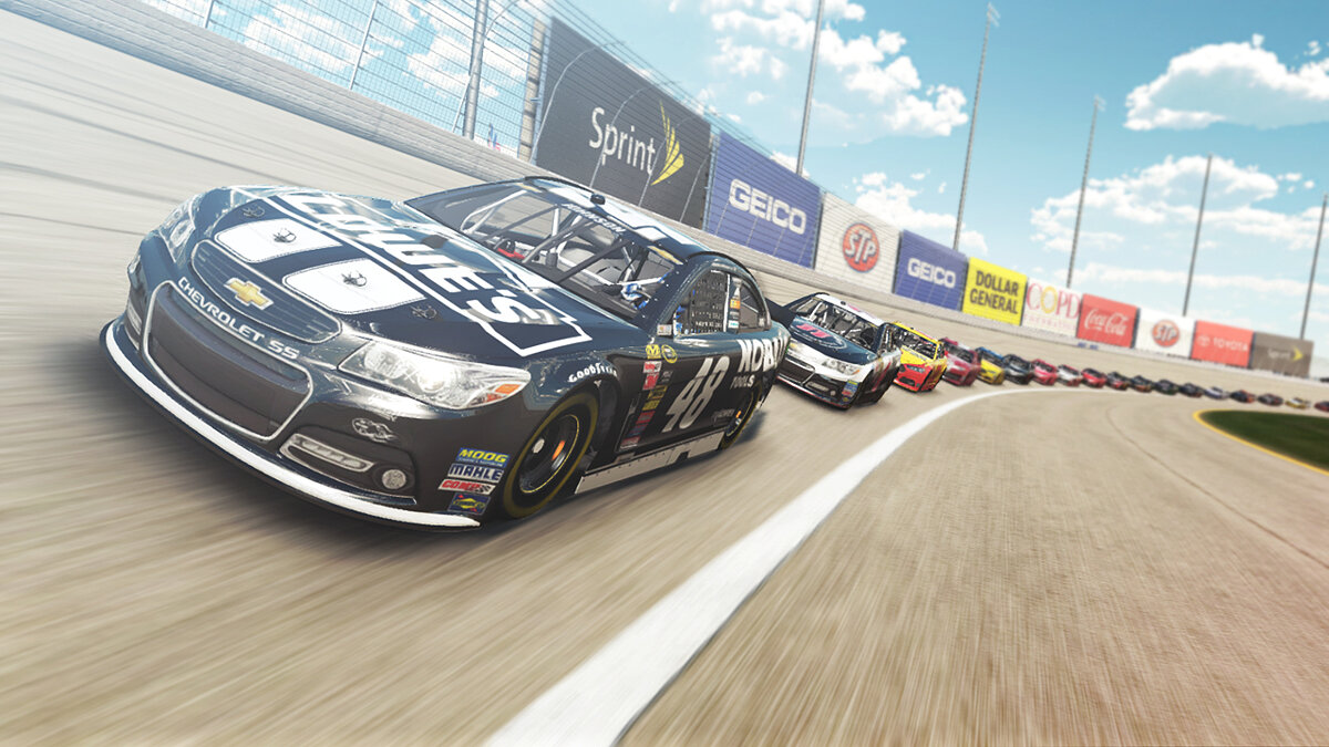 NASCAR '14 зависает