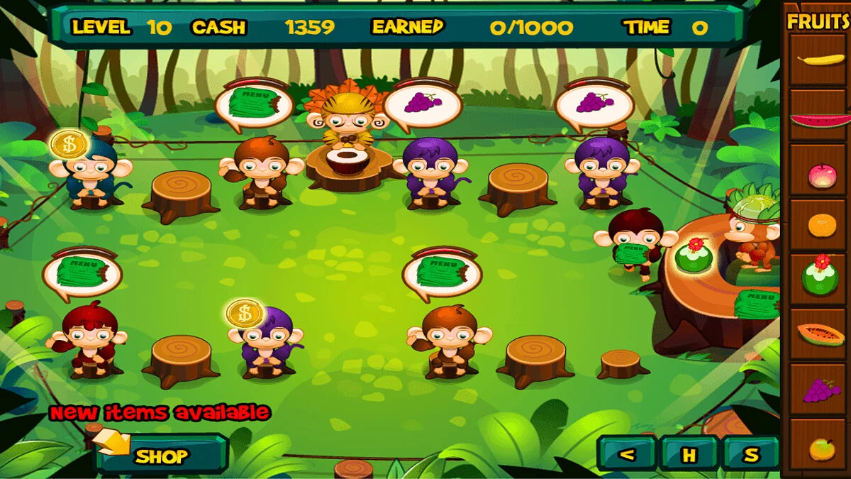 Скриншоты из Jungle Cafe