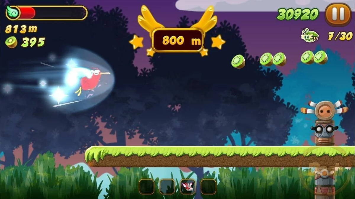 Скриншоты из Kiwi Dash