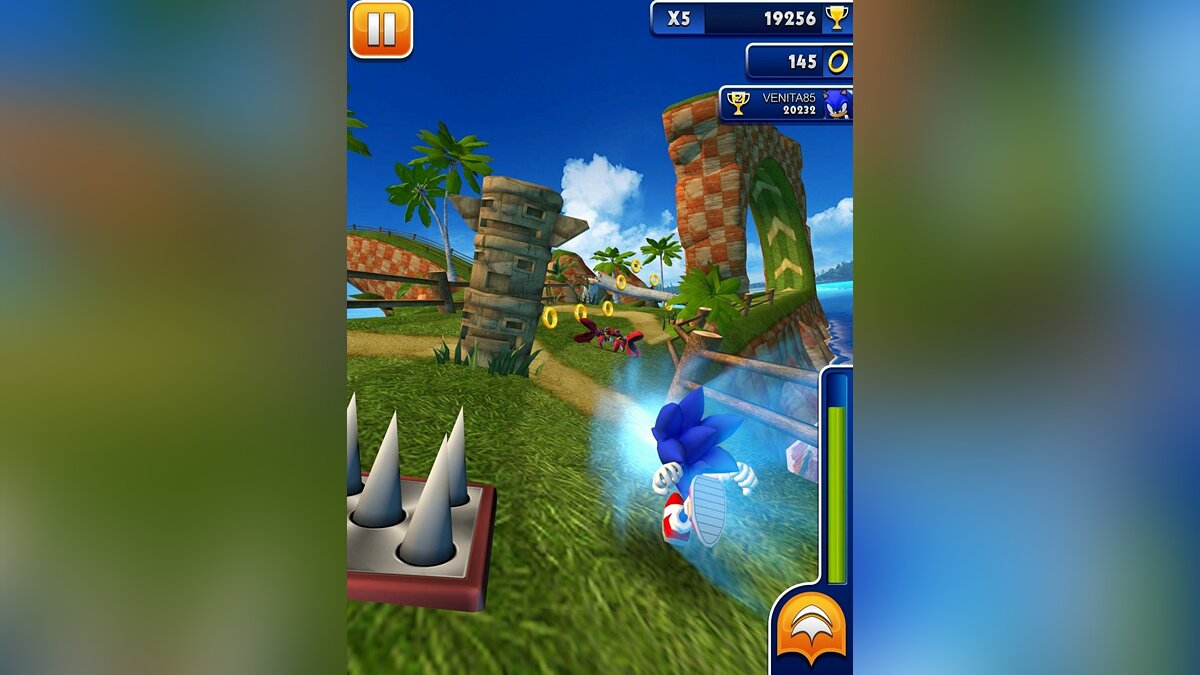 Sonic Dash - что это за игра, трейлер, системные требования, отзывы и  оценки, цены и скидки, гайды и прохождение, похожие игры Рывок Соника