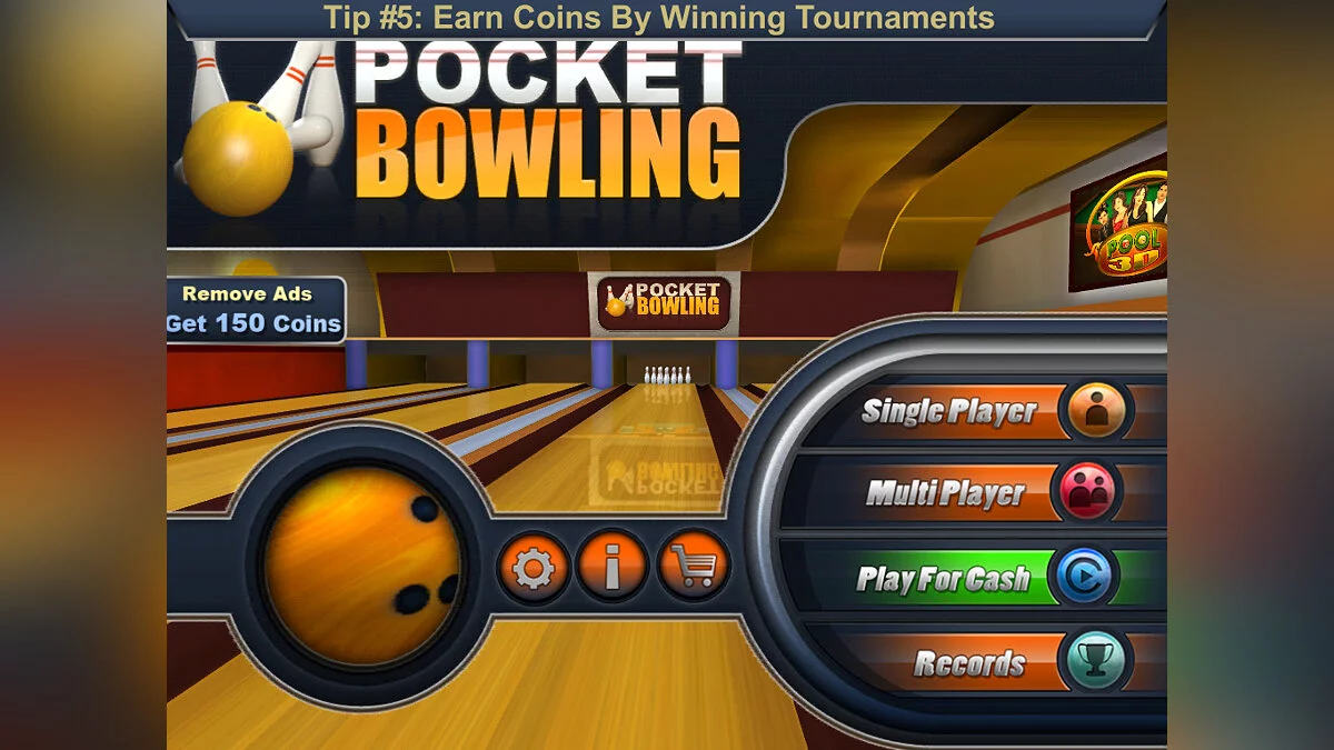 Скриншоты из Pocket Bowling 3D HD