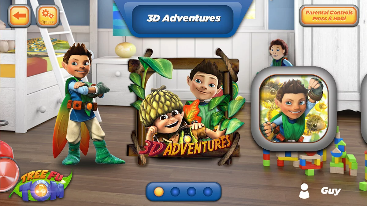 Скриншоты из Tree Fu Tom 3D Adventures