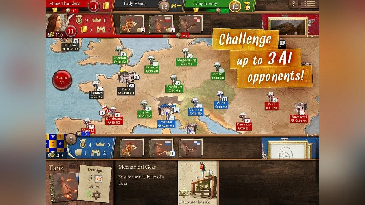 Скриншоты из Da Vinci's Art of War
