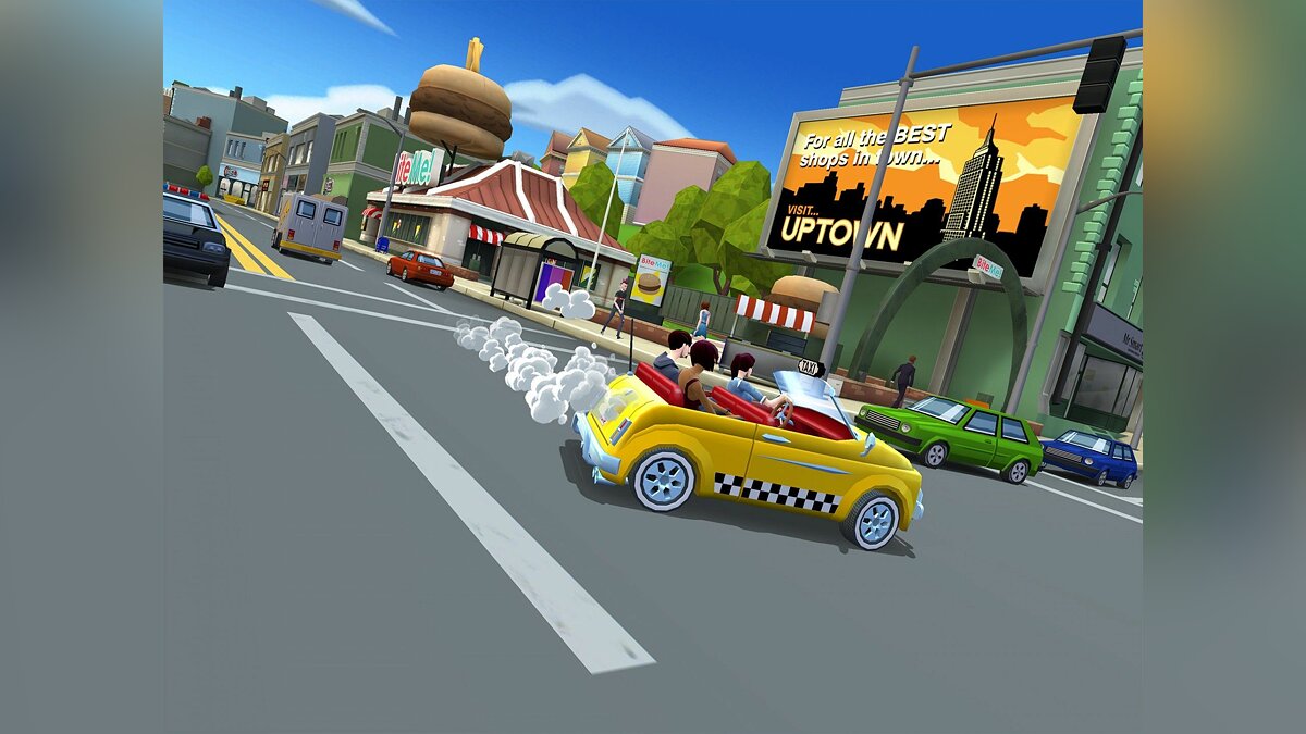 Crazy Taxi: City Rush - что это за игра, трейлер, системные требования,  отзывы и оценки, цены и скидки, гайды и прохождение, похожие игры