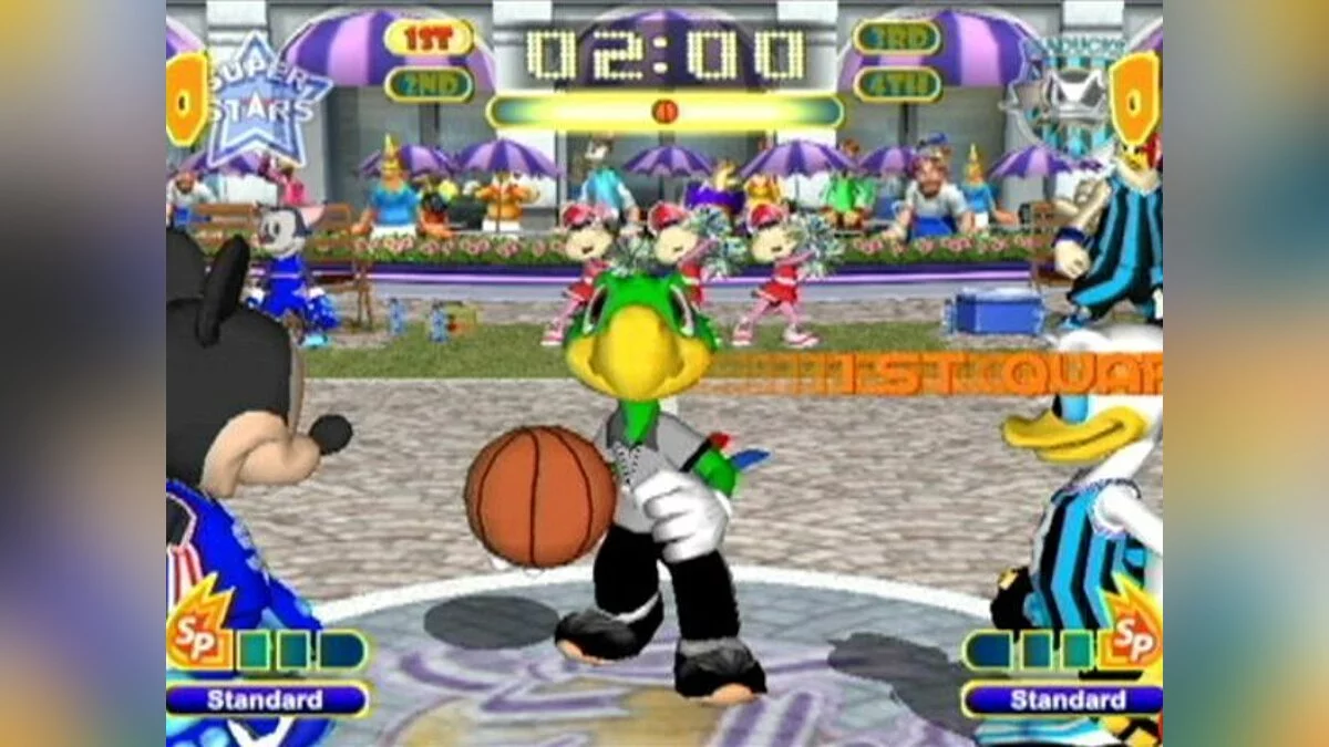 Скриншоты из Disney Sports Basketball