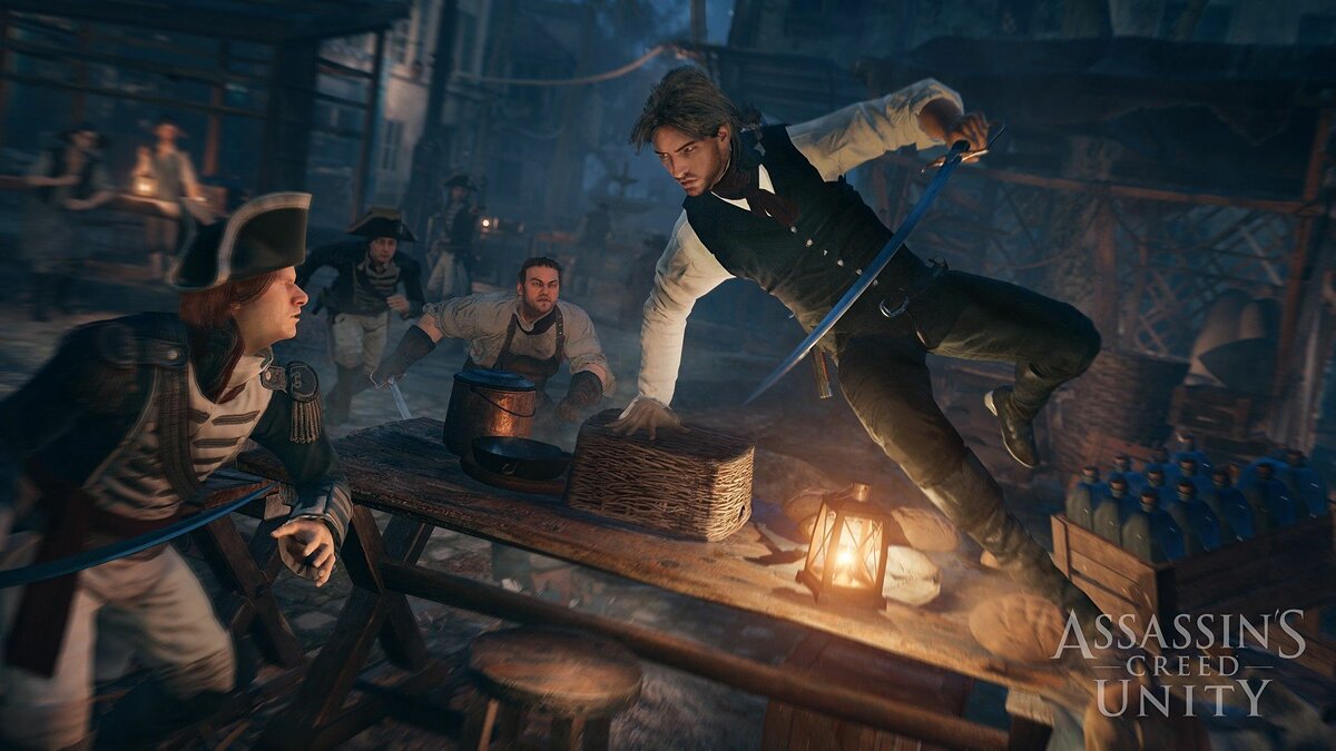 Появились новые скриншоты AC: Unity и AC: Rogue