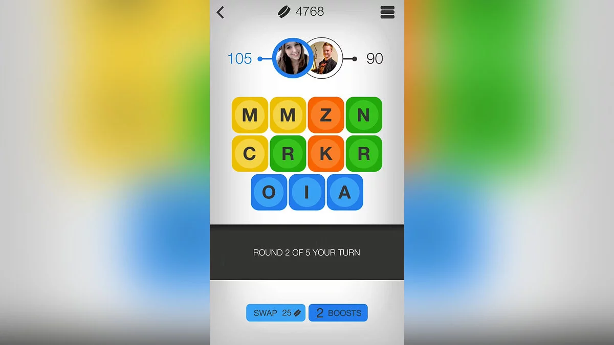 Скриншоты из Words & Cards
