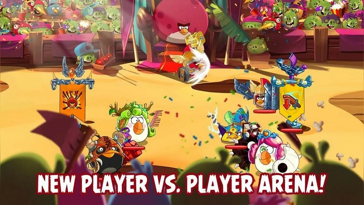 Скриншоты из Angry Birds Epic