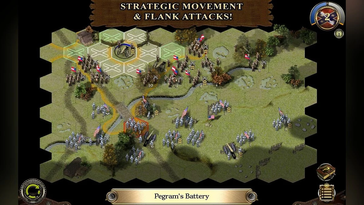 Скриншоты из Civil War: 1862