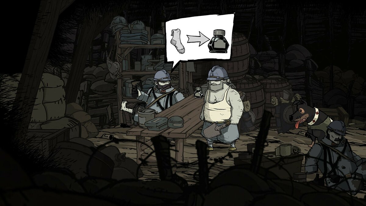 В Valiant Hearts: The Great War нет звука