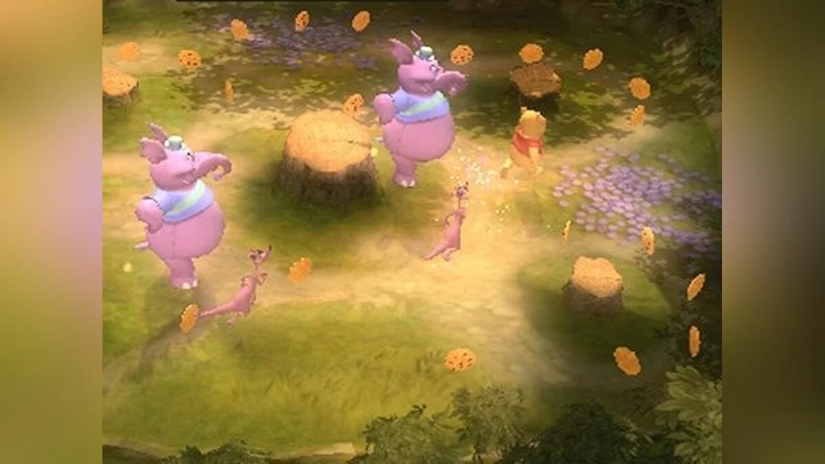 Скриншоты из Disney's Winnie the Pooh's Rumbly Tumbly Adventure