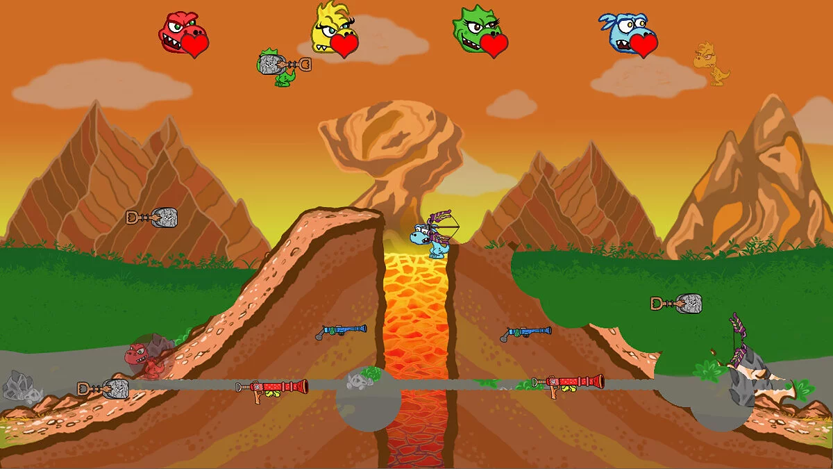Скриншоты из Explosive Dinosaurs