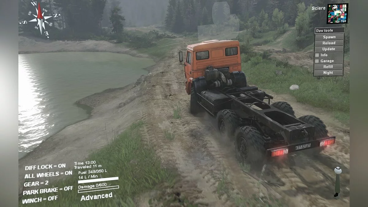 Скриншоты из Spintires