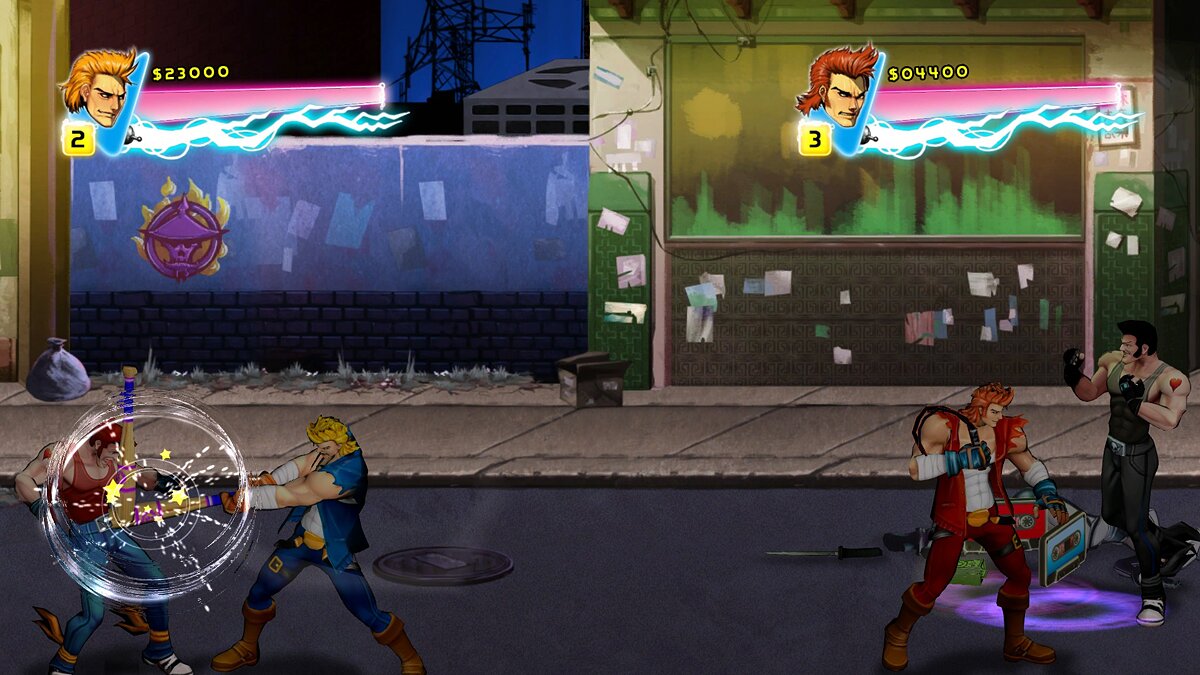 Double Dragon: Neon - что это за игра, трейлер, системные требования,  отзывы и оценки, цены и скидки, гайды и прохождение, похожие игры