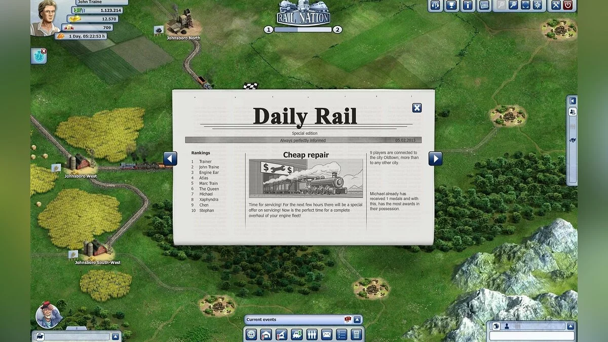 Скриншоты из Rail Nation / Картинка 17