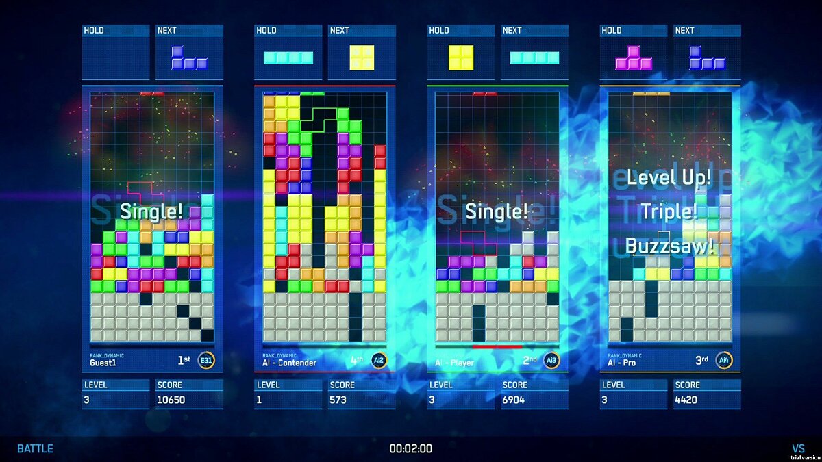 В Tetris Ultimate нет звука