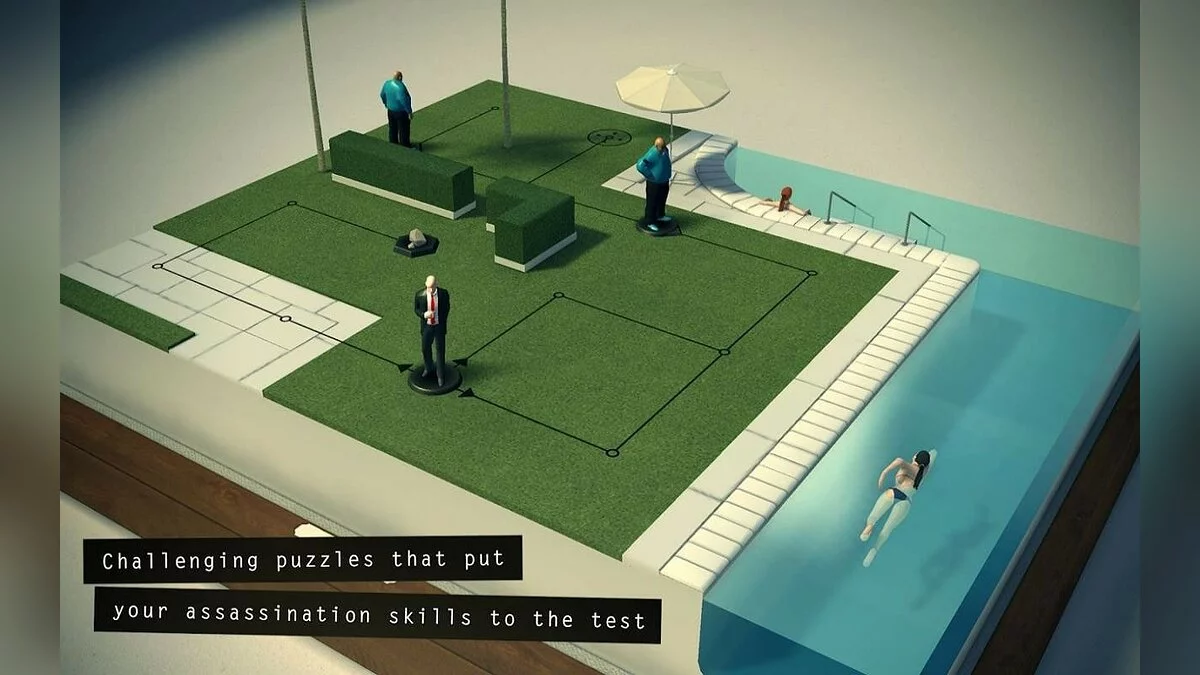 Скриншоты из Hitman GO / Картинка 21