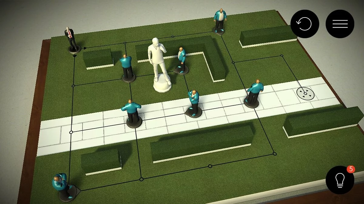 Скриншоты из Hitman GO / Картинка 26