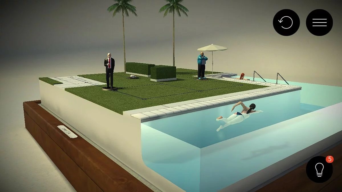 Скриншоты из Hitman GO / Картинка 28