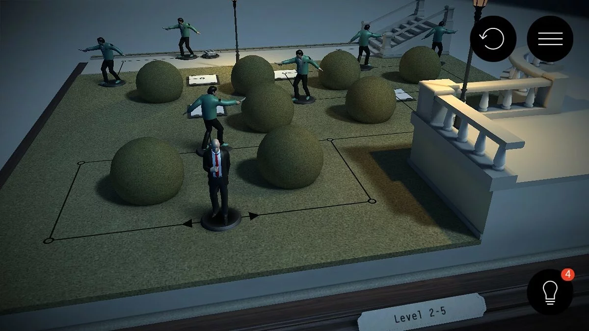 Скриншоты из Hitman GO / Картинка 34