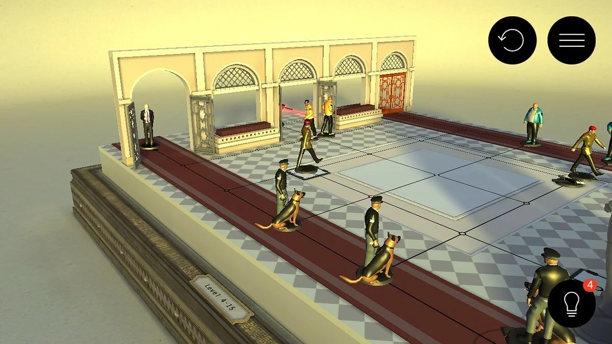 Скриншоты из Hitman GO / Картинка 47