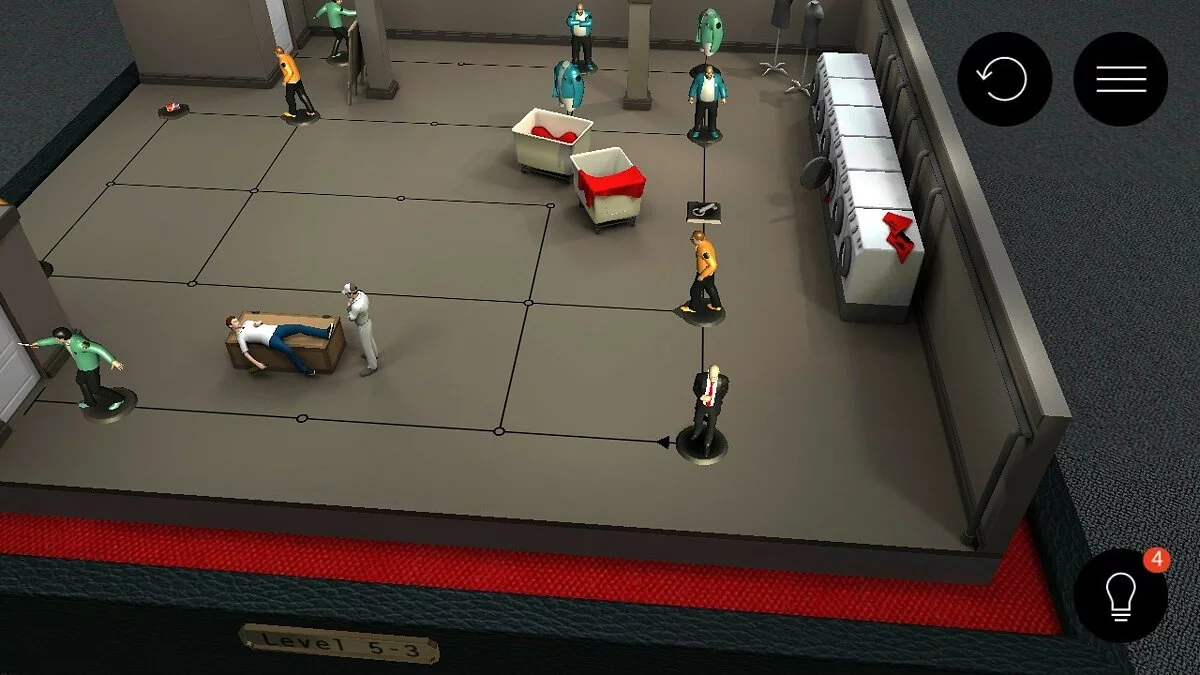 Скриншоты из Hitman GO / Картинка 51