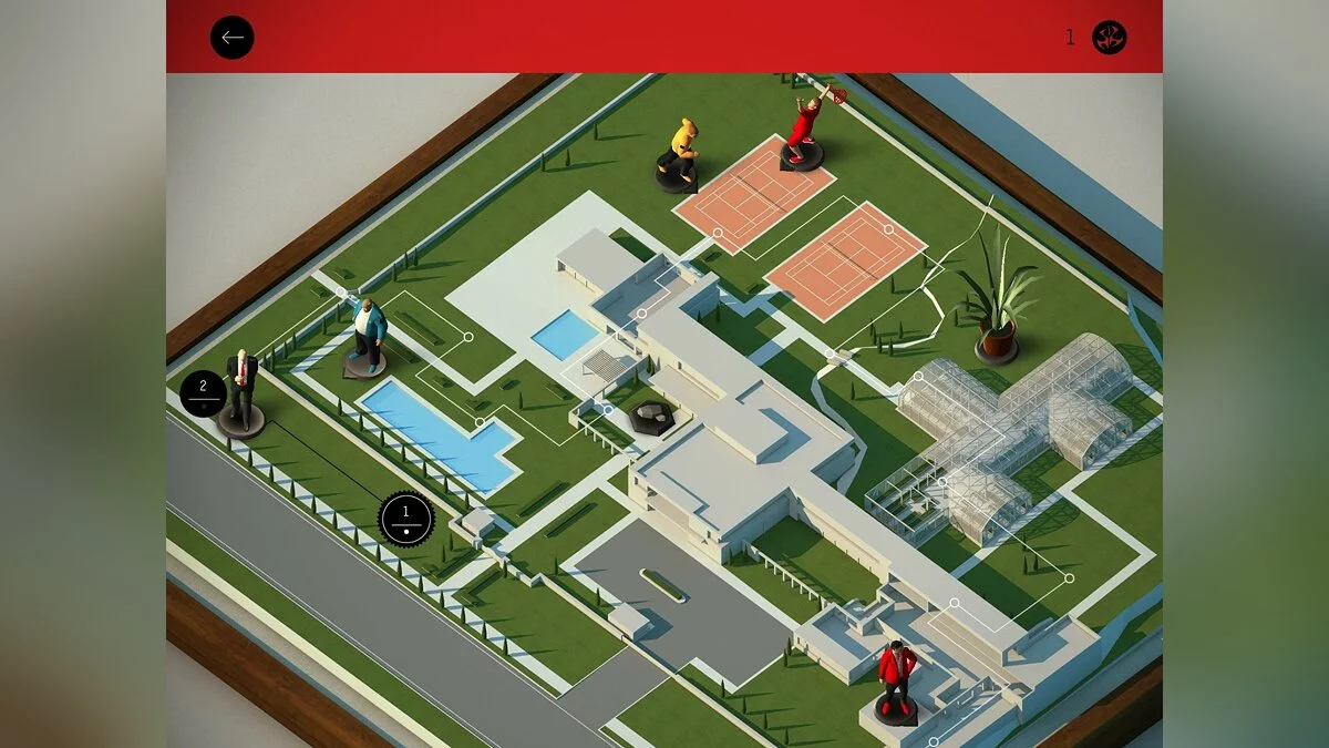 Скриншоты из Hitman GO / Картинка 65