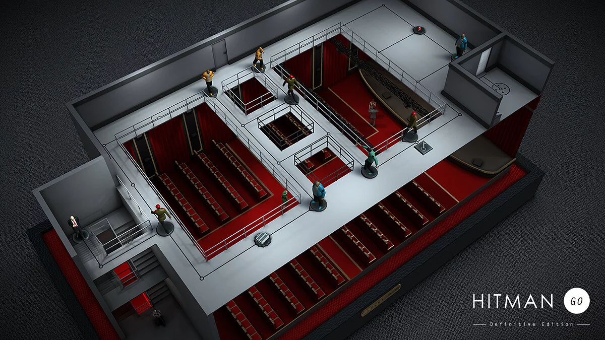 Скриншоты из Hitman GO / Картинка 15