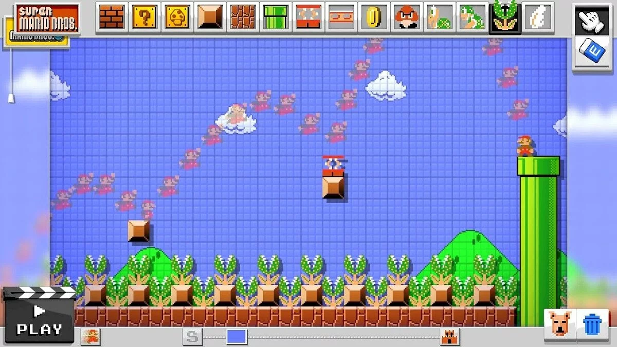Скриншоты из Mario Maker