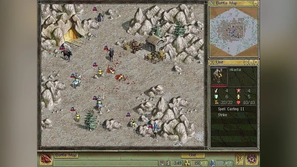 Скриншоты из Age of Wonders