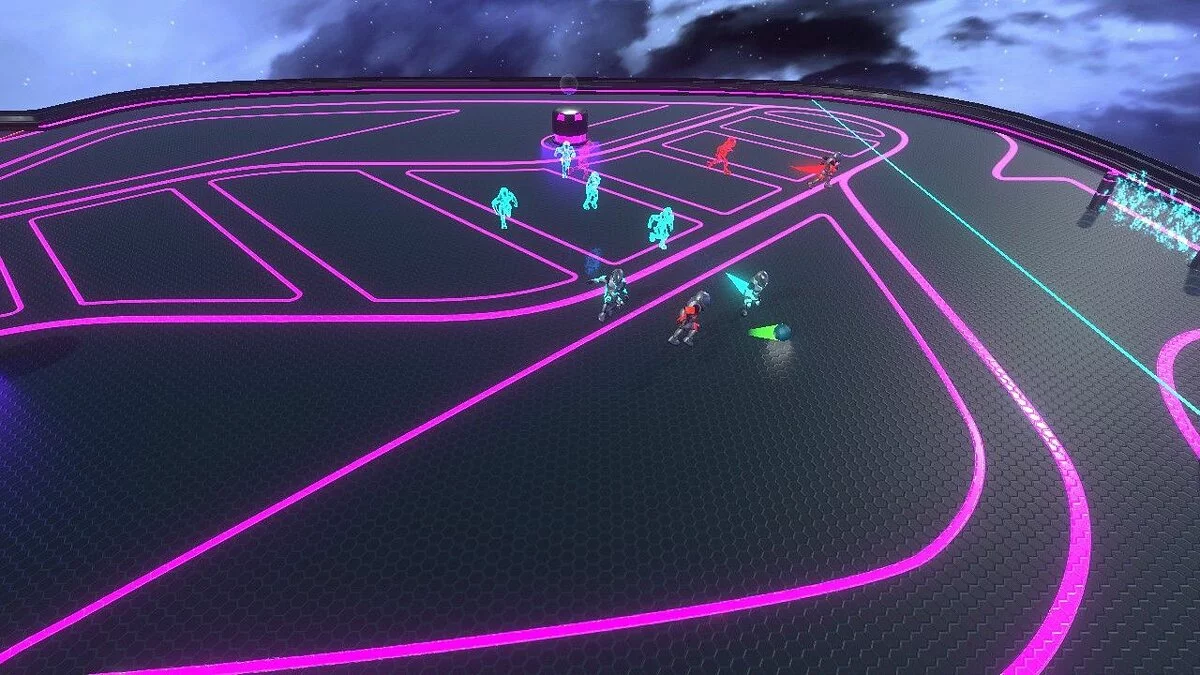 Скриншоты из WarpBall
