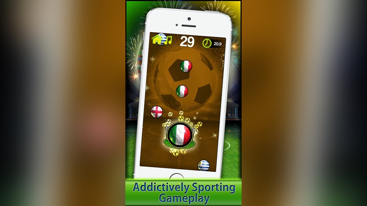 Brazil Soccer Tap - что это за игра, трейлер, системные требования, отзывы  и оценки, цены и скидки, гайды и прохождение, похожие игры