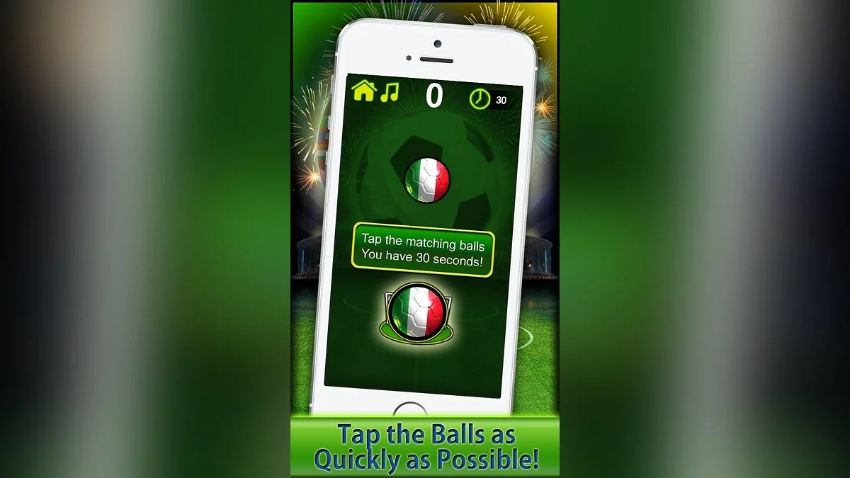 Скриншоты из Brazil Soccer Tap