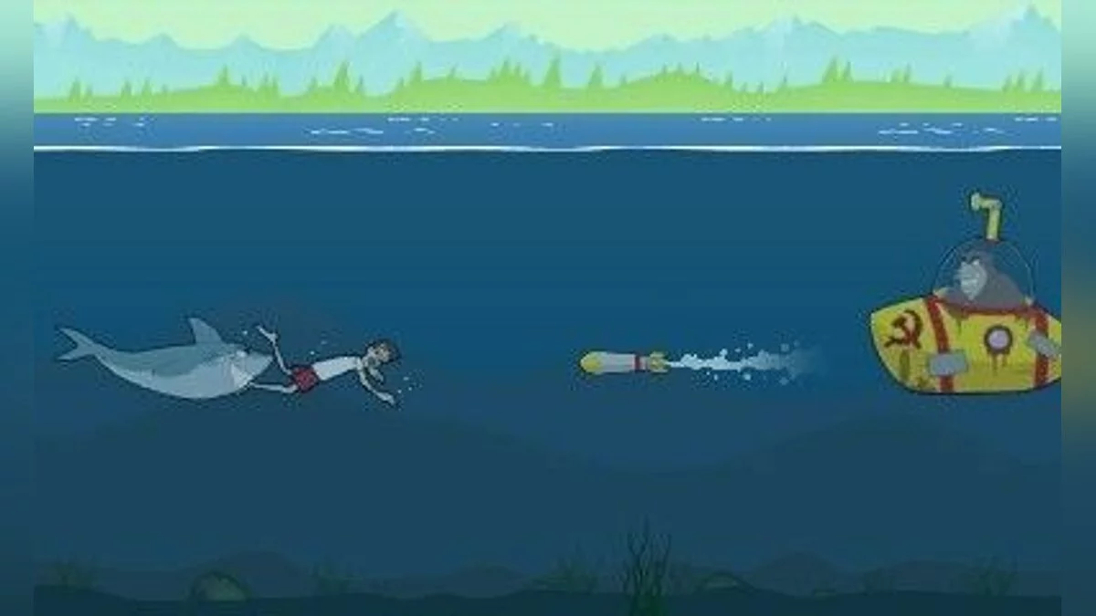 Скриншоты из BearShark