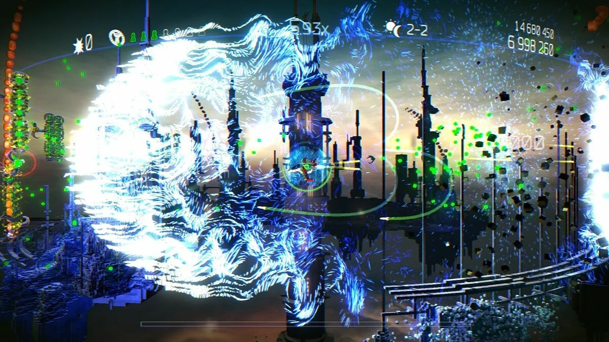 Скриншоты из Resogun Heroes