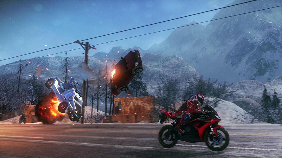 В Road Redemption нет звука