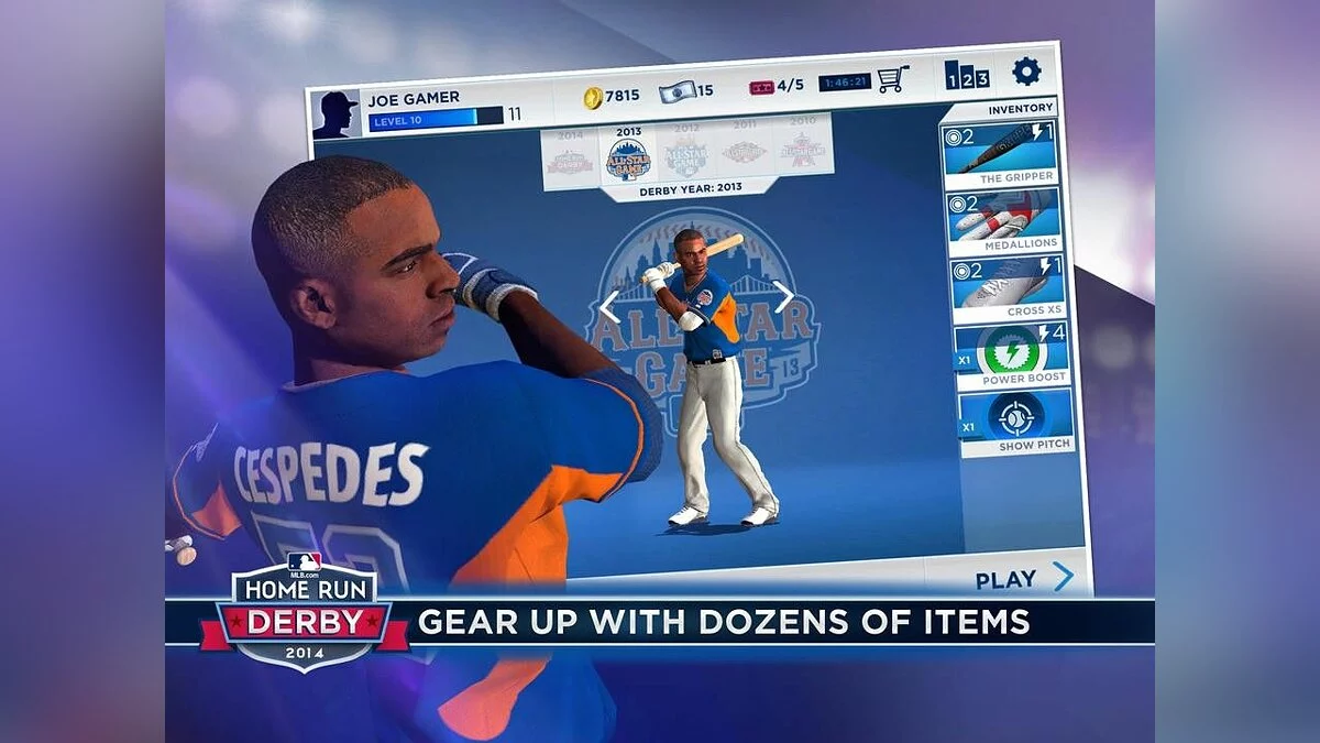 Скриншоты из MLB.com Home Run Derby 14