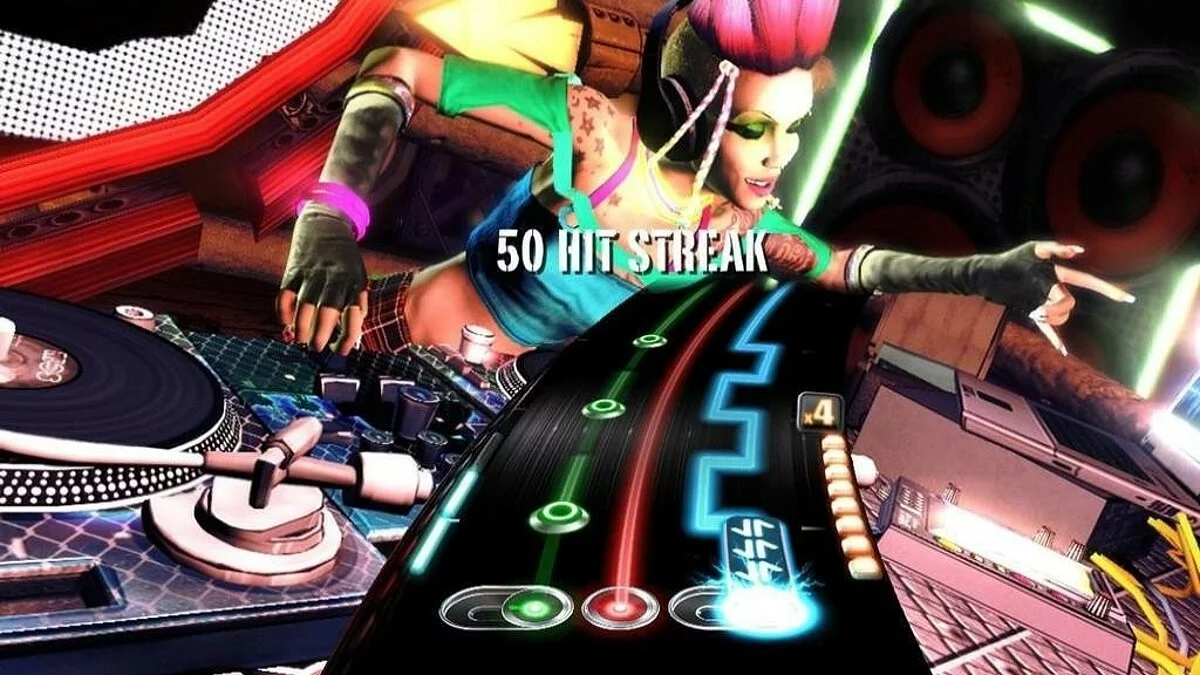 Скриншоты из DJ Hero
