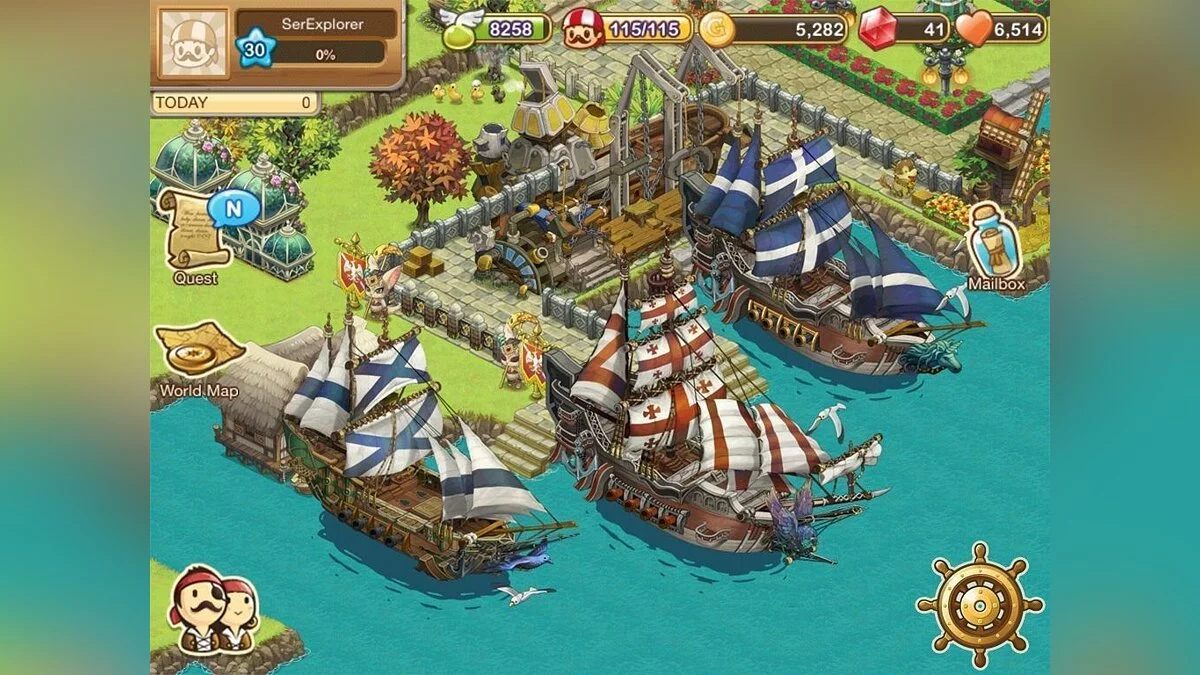 Скриншоты из Ocean Tales