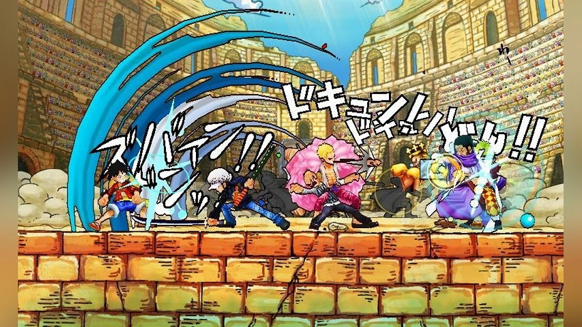 Скриншоты из One Piece: Super Grand Battle! X