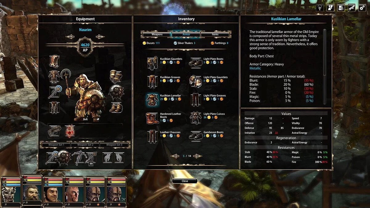 Скриншоты из Blackguards 2