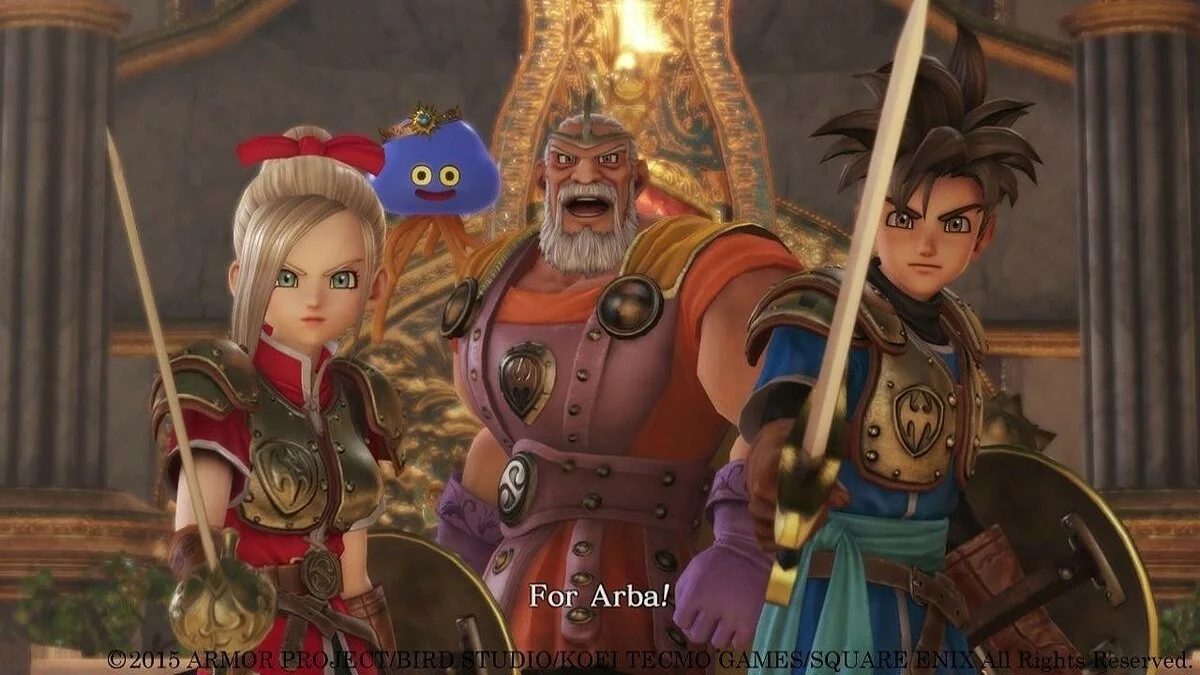 Скриншоты из Dragon Quest: Heroes