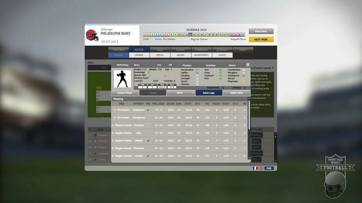 Скриншоты из Frontpage Sports Football