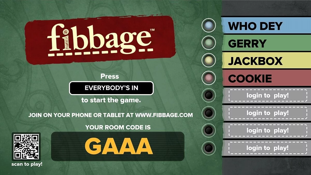 Скриншоты из Fibbage