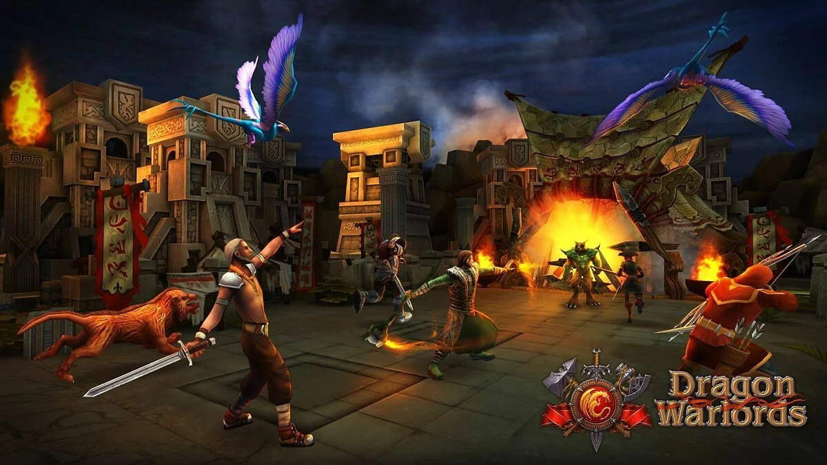 Скриншоты из Dragon Warlords