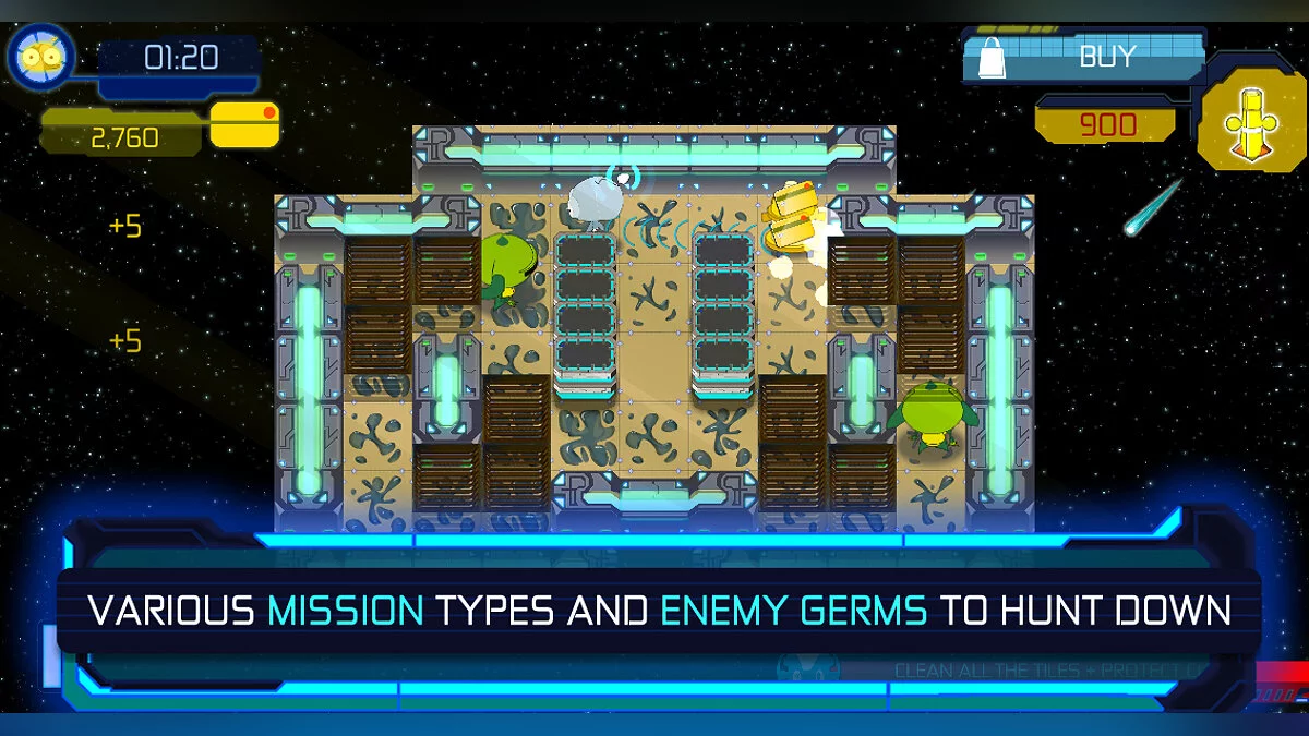 Скриншоты из Germbusters