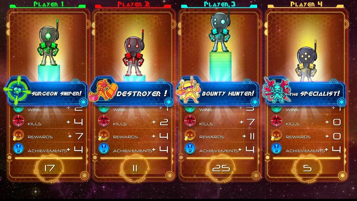 Скриншоты из In Space We Brawl