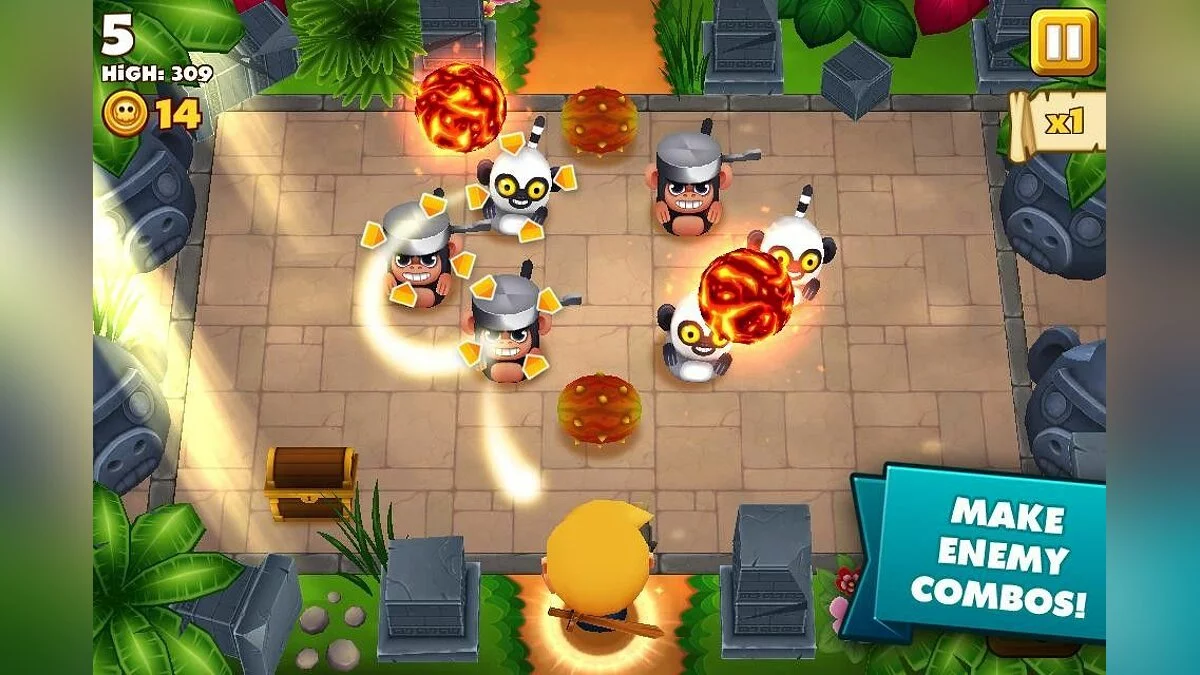 Скриншоты из Tiki Monkeys