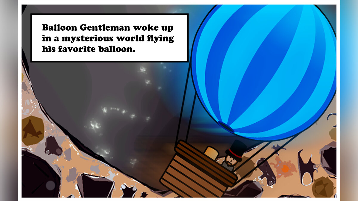 Balloon Gentleman - что это за игра, трейлер, системные требования, отзывы  и оценки, цены и скидки, гайды и прохождение, похожие игры