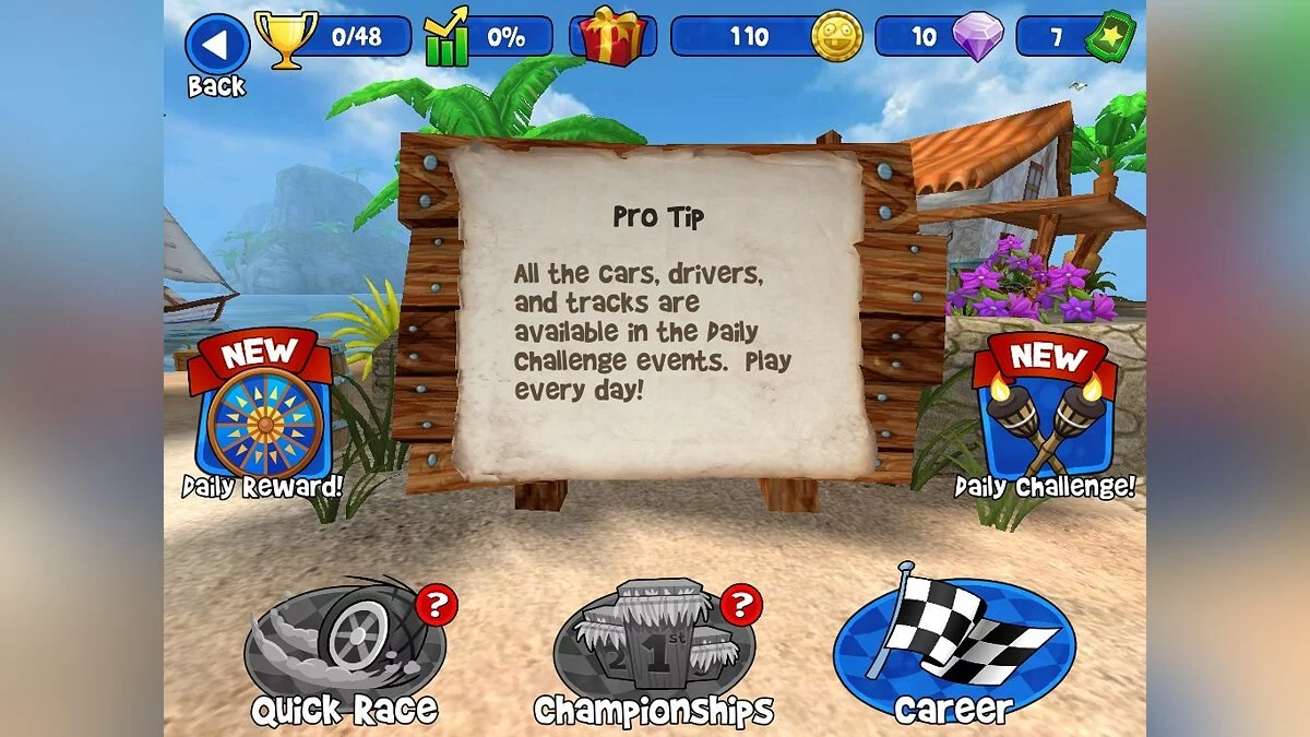 Скриншоты из Beach Buggy Racing